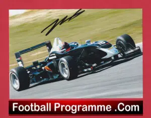 IndyCar Series Motor Racing Felix Rosenqvist Autographed Signed Photograph