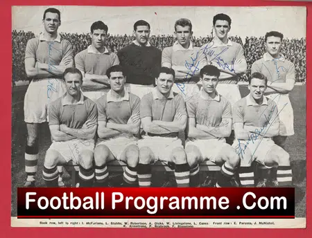 Chelsea Football Club Multi Autographed Signed Team Picture 1950's - Image 2