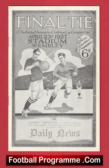 Cardiff City v Arsenal 1927 - FA Cup Final at Wembley - Image 2
