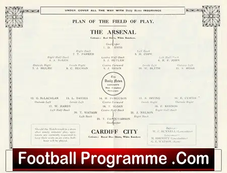 Cardiff City v Arsenal 1927 - FA Cup Final at Wembley - Image 4