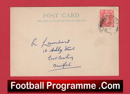 Farsley Celtic Football Club Team Official Players Selection Card 1950 - C2 - Image 3