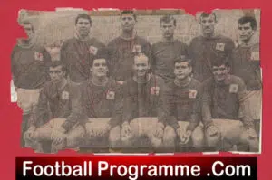 Nottingham Forest Football Club Multi Autographed Team Picture 1960s