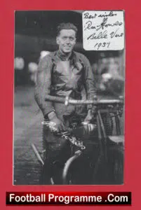 Belle Vue Speedway Ron Howes Signed Autograph Picture 1937