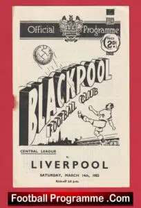 Blackpool v Liverpool 1953 – 1950s