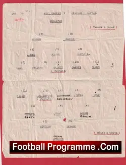 British Army Cadets v Retford League 1940s 1950s ? – Edwards