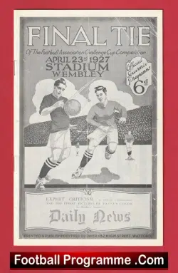 Cardiff City v Arsenal 1927 – FA Cup Final at Wembley