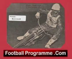 Coventry Speedway Rider Nigel Boocock Signed Autograph Picture