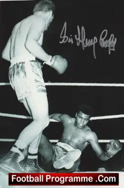 Henry Cooper Muhammad Ali British Heavyweight Boxing Autograph SIGNED Picture
