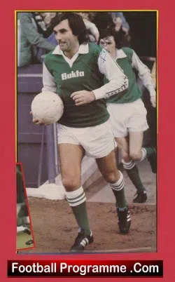 Hibernian Hibs George Best Autograph Genuine Signed Picture