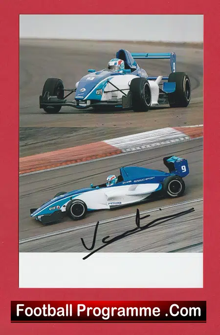 IndyCar Series Motor Racing Tristan Vautier Autographed Signed Photograph - Image 2