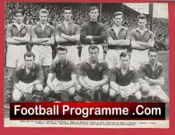 Leeds United Football Club Multi Autographed Signed Team Picture 1950’s