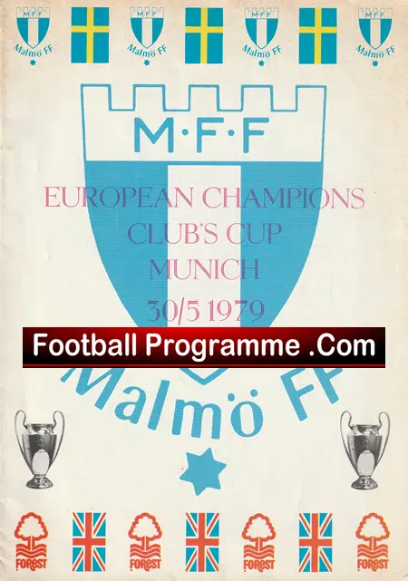 Malmo v Nottingham Forest 1979 - European Cup Final Sweden - Image 2