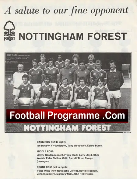 Malmo v Nottingham Forest 1979 - European Cup Final Sweden - Image 3