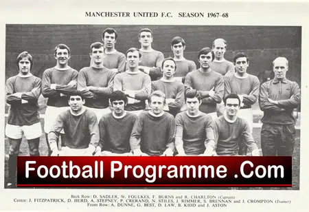 Manchester United v Benfica 1968 - European Cup Final Multi Autographed - Image 4