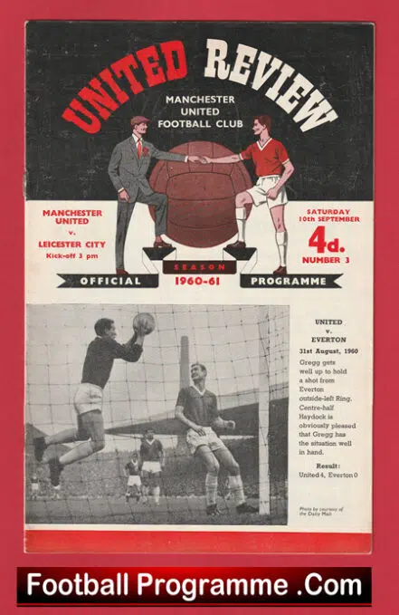 Manchester United v Leicester City 1960 – Manchester Utd
