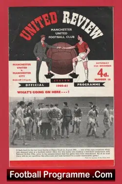 Manchester United v Manchester City 1960 – Manchester Utd