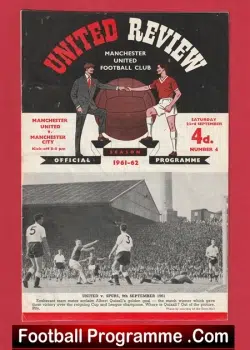 Manchester United v Manchester City 1961 – Man Utd