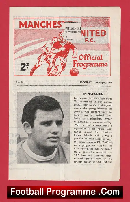 Manchester United v Manchester City 1964 - Reserves Game - Image 2