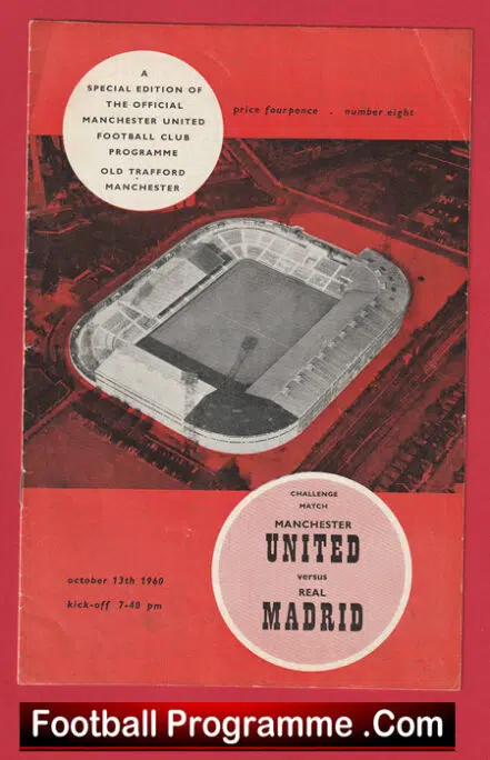 Manchester United v Real Madrid 1960 – Grand Challenge Match