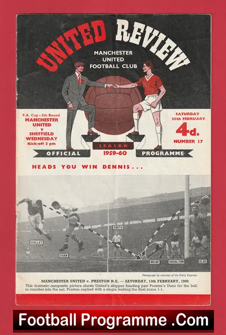Manchester United v Sheffield Wednesday 1960 - FA Cup - Image 2