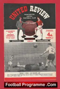 Manchester United v Sheffield Wednesday 1961 – FA Cup Replay