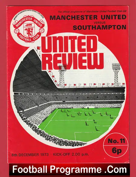 Manchester United v Southampton 1973 - Image 2