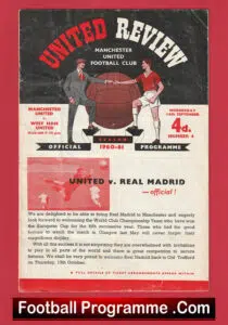 Manchester United v West Ham United 1960 – Man United