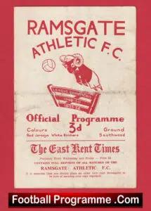 Ramsgate Athletic v Tonbridge 1957