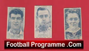 Derby County Autograph Signed Picture Cards 1948