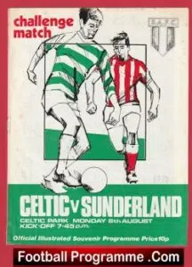 Glasgow Celtic v Sunderland 1973 – Challenge Game Scotland