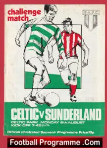 Glasgow Celtic v Sunderland 1973 – Challenge Game Scotland