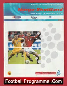 Norway v Scotland 2003