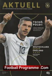 Germany v England 2017 – in Dortmund Deutschland