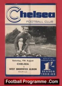 Chelsea v WBA 1968