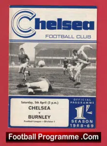 Chelsea v Burnley 1969