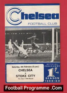 Chelsea v Stoke City 1969 – FA Cup