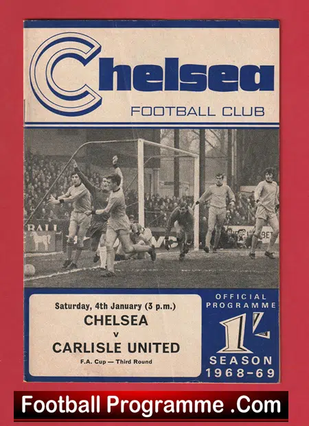 Chelsea v Carlisle United 1969 - FA Cup - Image 2