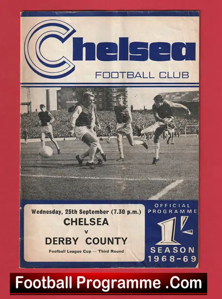 Chelsea v Derby County 1968 - Image 2