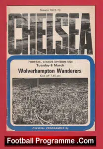 Chelsea v Wolves 1973