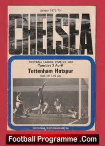 Chelsea v Tottenham 1973