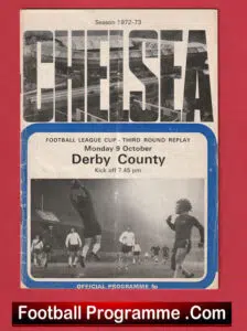 Chelsea v Derby County 1972
