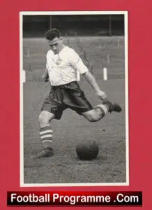 Preston North End Willie Cunningham Signed Press Photograph 1959