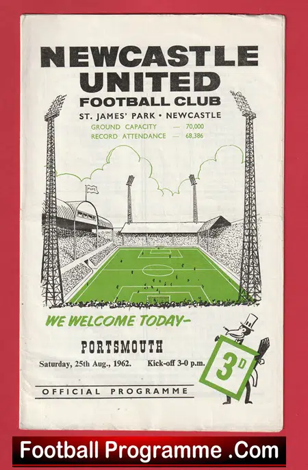 Newcastle United v Portsmouth 1962 - Image 2