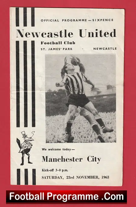 Newcastle United v Manchester City 1963 - Image 2