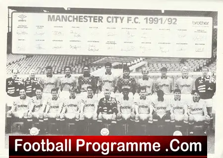 Bamber Bridge v Manchester City 1991 - Floodlights Opening - Image 4