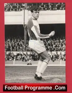 Blackburn Rovers Mike England Signed Press Photograph 1964