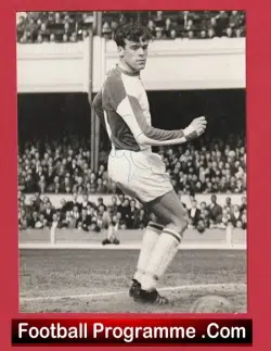 Blackburn Rovers Mike England Signed Press Photograph 1964 - football memorabilia