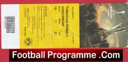 Borussia Dortmund v Tottenham 2016 – Ticket Europa Cup Germany