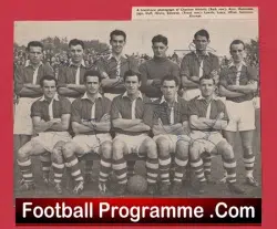 Charlton Athletic Football Club Multi Autographed Signed Team Picture 1950s