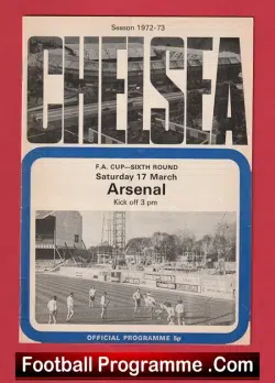 Chelsea v Arsenal 1973 – FA Cup